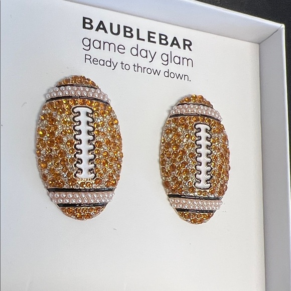 BaubleBar | Game Day Football 🏈 Earrings - Picture 4 of 10